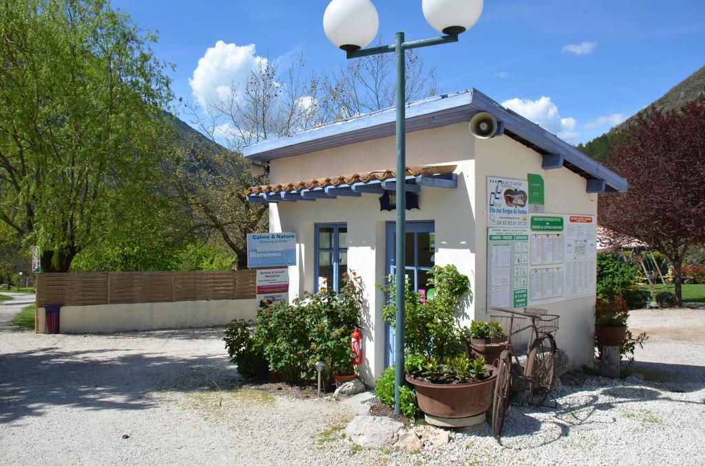 Camping Calme Et Nature Castellane Kültér fotó